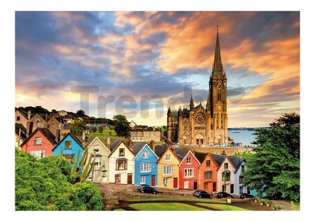 Puzzle Cobh Cathedral Ireland Educa 1000 dielov a Fix lepidlo
