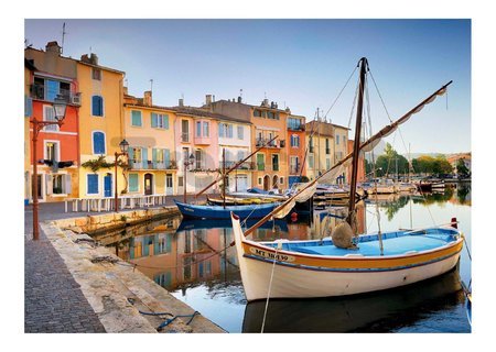 Puzzle Harbour in Martigues Provence Educa 1000 dielov a Fix lepidlo