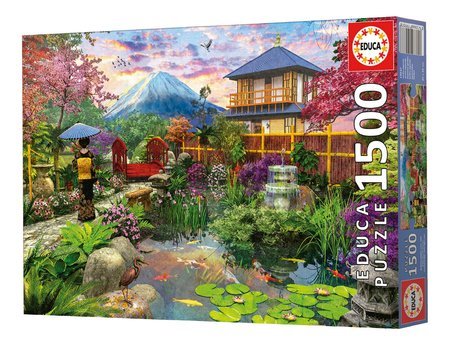 Puzzle Japanese Garden Educa 1500 dielov a Fix lepidlo