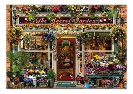 Puzzle The Secret Garden Educa 1500 dielov a Fix lepidlo