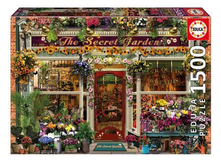 Puzzle The Secret Garden Educa 1500 dielov a Fix lepidlo