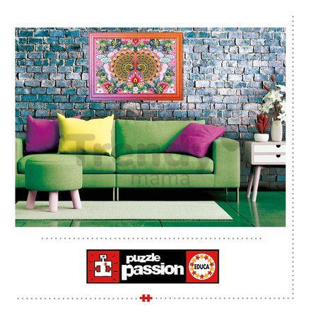 Puzzle Bengal Peacocks Educa 1500 dielov a Fix lepidlo