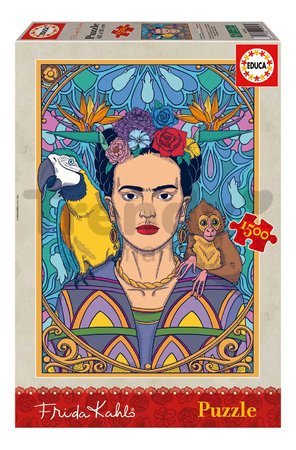 Puzzle Frida Kahlo Educa 1500 dielov a Fix lepidlo