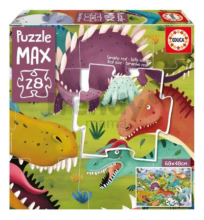 Puzzle Dinosaury MAX Educa 28 veľkých dielikov