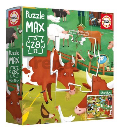 Puzzle Farma MAX Educa 28 veľkých dielikov
