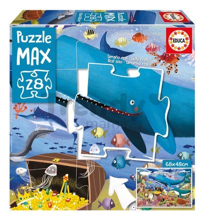 Puzzle Podmorský svet MAX Educa 28 veľkých dielikov