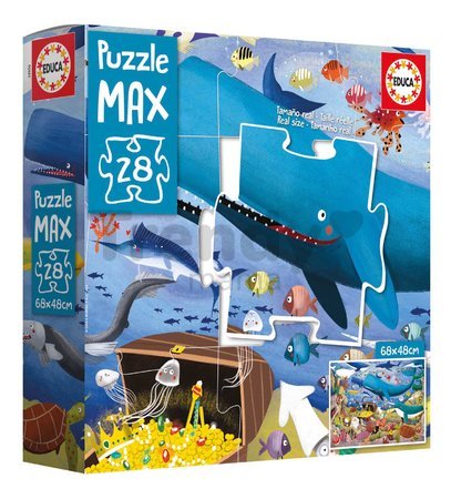 Puzzle Podmorský svet MAX Educa 28 veľkých dielikov