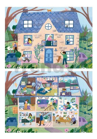 Puzzle Dom Inside&Outside House Educa 2x100 dielov od 6 rokov