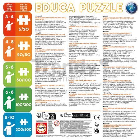Puzzle plagát Stitch Disney Educa 250 dielov od 8 rokov