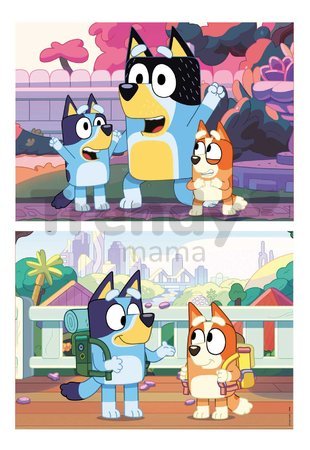 Puzzle v kufríku Bluey Case Educa 2x20 dielov