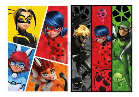 Puzzle Miraculous Ladybug Educa 2x100 dielov od 6 rokov
