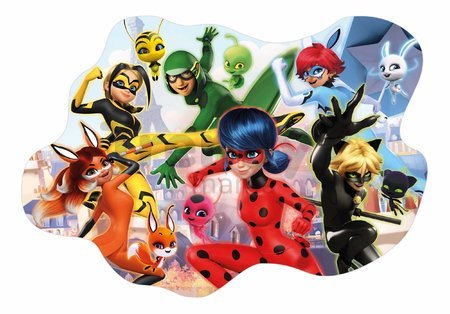 Puzzle plagát Miraculous Ladybug Educa 250 dielov od 8 rokov