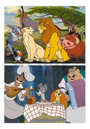 Puzzle Animals Disney Educa 2x48 dielov