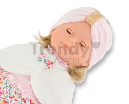 Bábika s pelerínou Ma Corolle Priscille Blossom Winter Corolle s modrými očami 36 cm - limitovaná edícia od 4 rokov