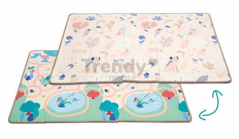 Penová hracia podložka Foldable Mat Ludi skladacia obojstranná od 0 mes