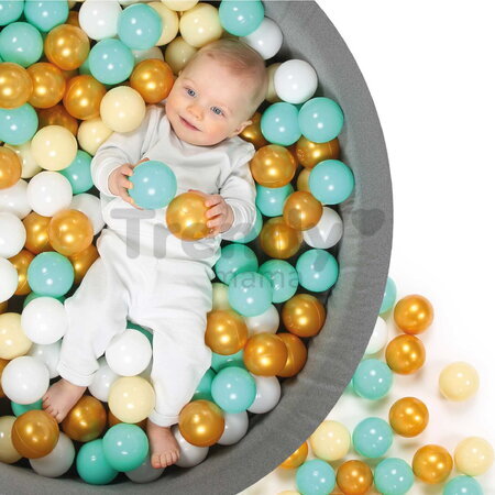 Hrací bazénik s loptičkami Balls Pool Ludi textilný 100 loptičiek od 6 mes