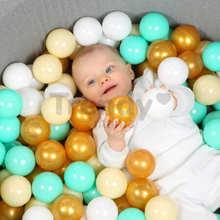 Hrací bazénik s loptičkami Balls Pool Ludi textilný 100 loptičiek od 6 mes