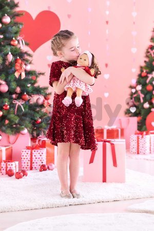 Bábika Perle Heart Petals Ma Corolle hnedé vlasy a modré klipkajúce oči 36 cm od 4 rokov