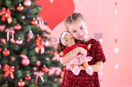Bábika Perle Heart Petals Ma Corolle hnedé vlasy a modré klipkajúce oči 36 cm od 4 rokov