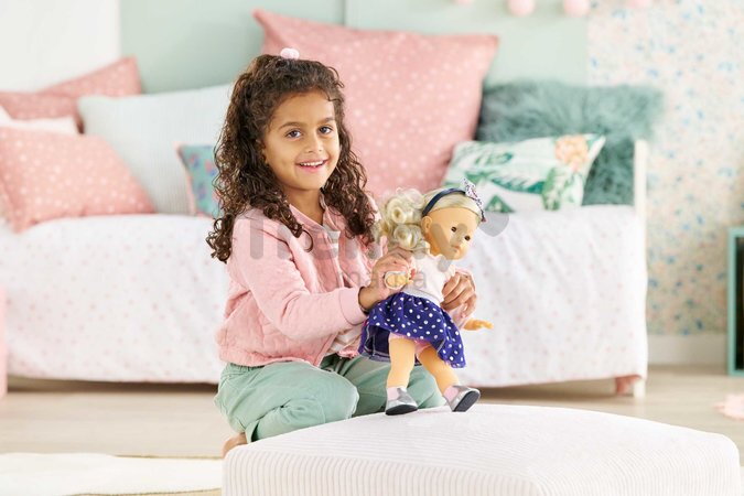 Bábika Cléophée Ma Corolle blond vlasy a modré klipkajúce oči 36 cm