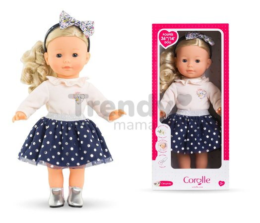 Bábika Cléophée Ma Corolle blond vlasy a modré klipkajúce oči 36 cm