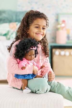 Bábika Maëlys Ma Corolle čierne kučeravé vlasy a hnedé klipkajúce oči 36 cm