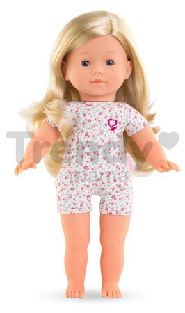 Bábika Paloma Flowers Ma Corolle dlhé blond vlasy a modré žmurkajúce oči 36 cm