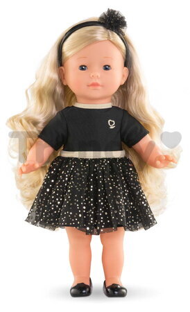 Bábika Eve Dream Hair Ma Corolle dlhé blond vlasy a modré žmurkajúce oči s 10 doplnkami 36 cm