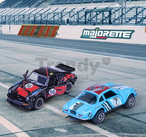 Autíčka Vintage Racing Giftpack Majorette kovové sada 5 druhov v darčekovom balení dĺžka 7,5 cm 1:64 MJ2005001