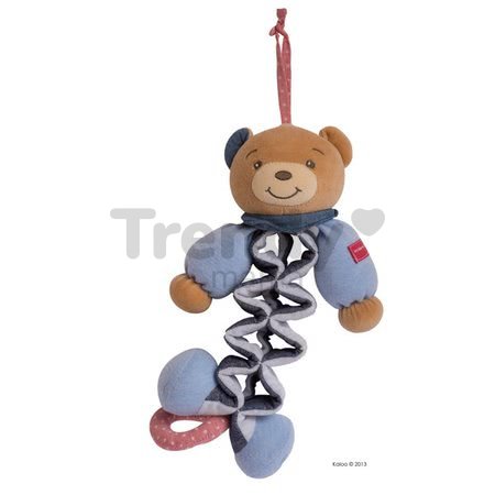Plyšový medvedík Blue Denim-Zig Kaloo spievajúci naťahovací 25-40 cm v darčekovom balení pre najmenších