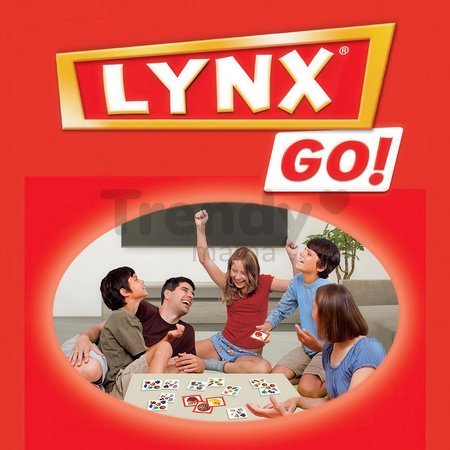 Spoločenská hra Rýchly ako rys Lynx Go! Educa v angličtine a francúzštine 70 obrázkov od 6 rokov