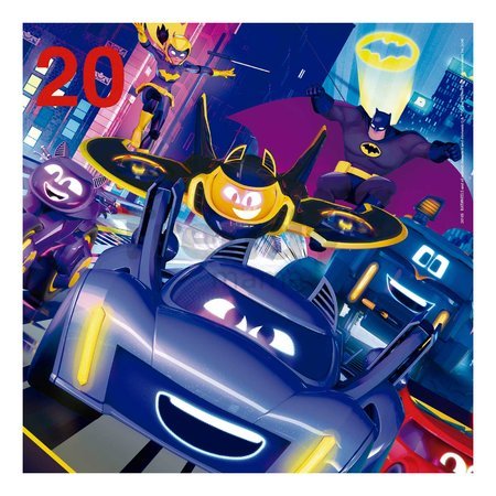 Puzzle DC Batwheels Progressive Educa 12-16-20-25 dielov