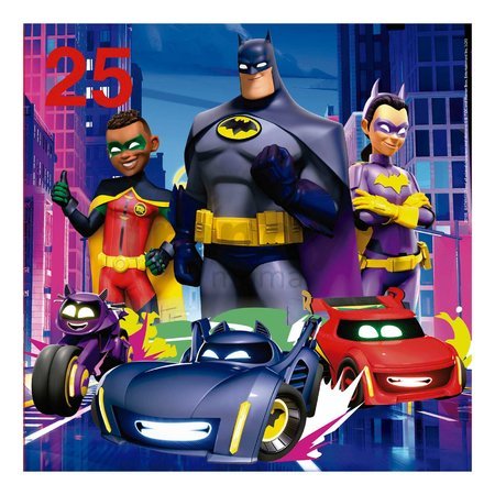 Puzzle DC Batwheels Progressive Educa 12-16-20-25 dielov