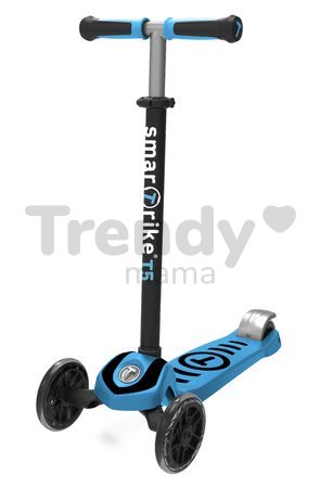 Kolobežka T5 smarTrike s T-lock systémom a nastaviteľnou rúčkou nosnosť 50 kg modrá