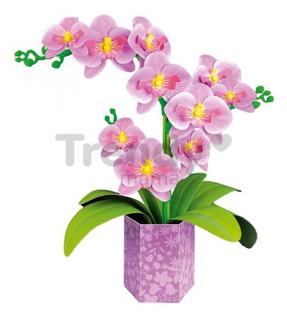 Kreatívne tvorenie orchidea Floral Art Orchid Educa poskladaj si vlastnú kvetinu od 8 rokov