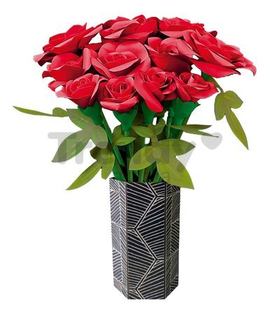 Kreatívne tvorenie Ruže Floral Art Bouquet of Roses Educa poskladaj si vlastnú kyticu od 8 rokov