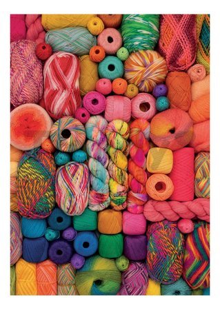 Puzzle Yarns Educa 500 dielov a Fix lepidlo