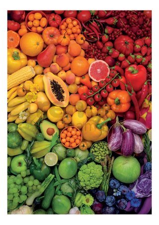 Puzzle Colourful Vitamins Educa 1000 dielov a Fix lepidlo