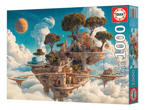Puzzle Kingdom of Clouds Educa 1000 dielov a Fix lepidlo