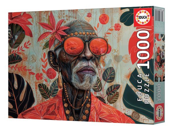 Puzzle Guardian of the Tropics Educa 1000 dielov a Fix lepidlo