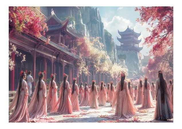Puzzle The Geishas Educa 1000 dielov a Fix lepidlo
