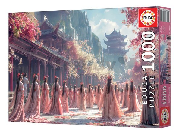 Puzzle The Geishas Educa 1000 dielov a Fix lepidlo