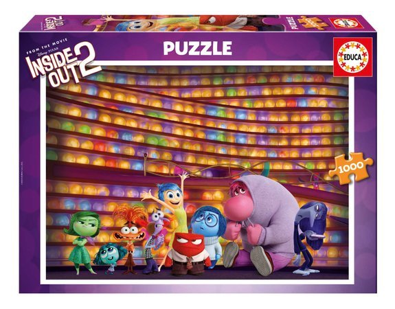 Puzzle Inside Out 2 Extreme Educa 1000 dielov a Fix lepidlo
