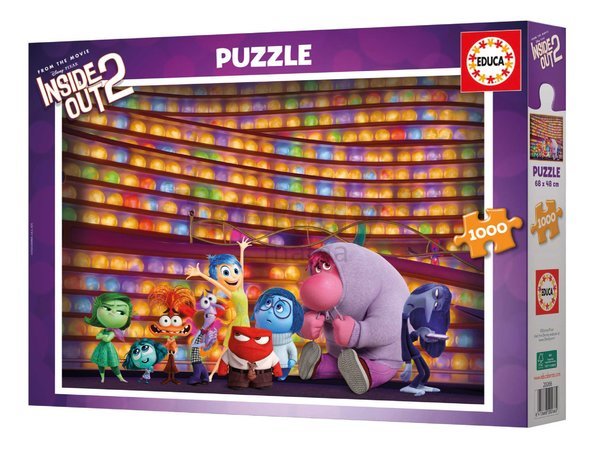 Puzzle Inside Out 2 Extreme Educa 1000 dielov a Fix lepidlo