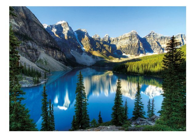 Puzzle Lake in Alberta Educa 500 dielov a Fix lepidlo