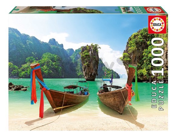 Puzzle James Bond Island Thailand Educa 1000 dielov a Fix lepidlo