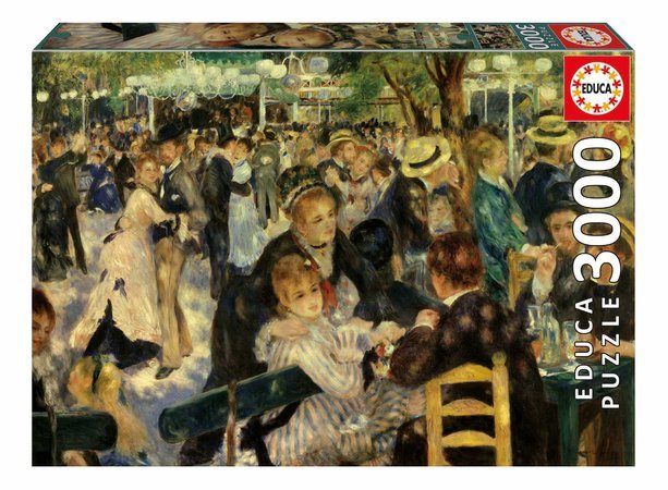 Puzzle Dance at the Moulin De La Galette Educa 3000 dielov