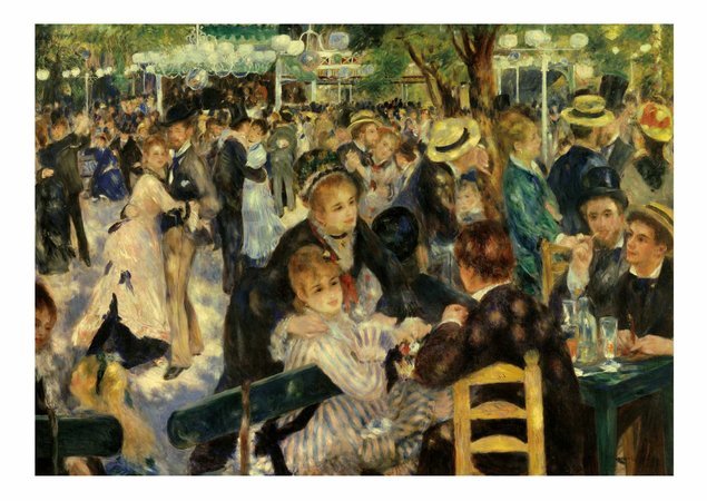 Puzzle Dance at the Moulin De La Galette Educa 3000 dielov