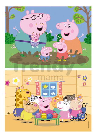 Puzzle Peppa Pig Educa 2x48 dielikov od 4 rokov
