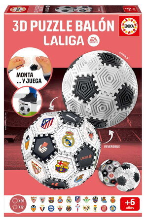 Puzzle futbalová lopta 3D Puzzle Ball Educa 32 dielov od 6 rokov EDU20339